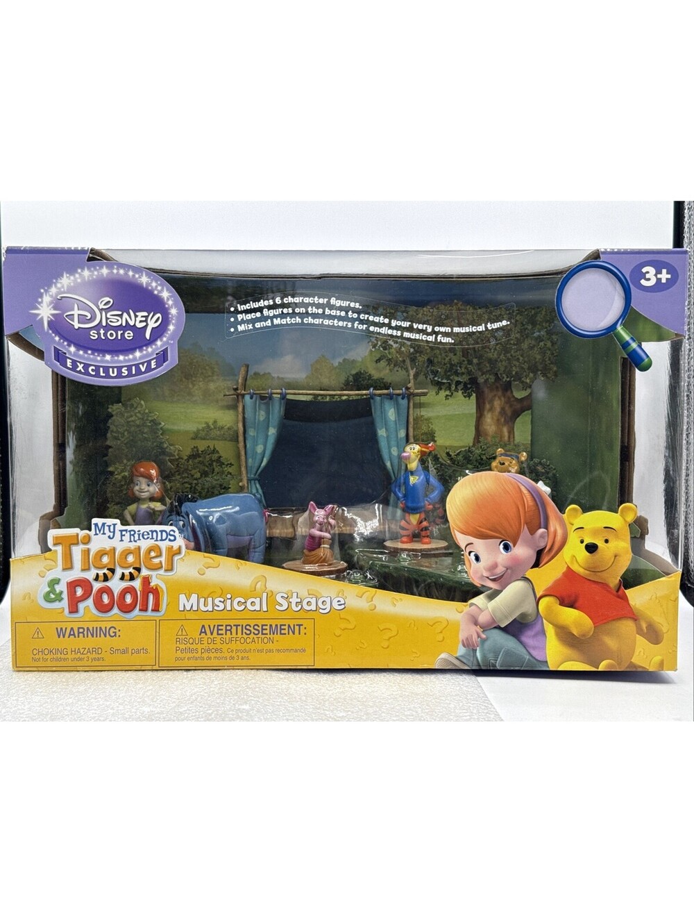 2009 Disney Store Exclusive "My Friends Tigger & Pooh" Musical Stage Playset New
